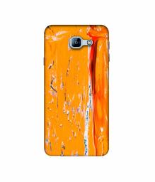 Amazon Brand - Solimo Designer Gold Yellow Paint 3D Printed Hard Back Case Mobile Cover for Samsung Galaxy A8 (2016)