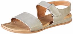 Flavia Women's Grey Fashion Sandals-6 UK (38 EU) (7 US) (FL/234/GRY)