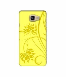 Amazon Brand - Solimo Designer Sunflower Pattern 3D Printed Hard Back Case Mobile Cover for Samsung Galaxy A9 Pro