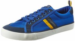 Amazon Brand - House & Shields Men's Blue Synthetic Sneakers-6 UK (AZ-HS-043A)