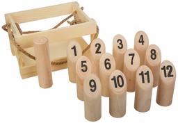 AmazonBasics Number Kubb Game Set