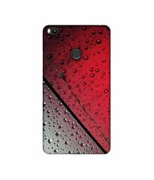 Amazon Brand - Solimo Designer Water Drop On Glass UV Printed Soft Back Case Mobile Cover for Mi Max 2