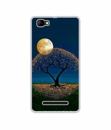 Amazon Brand - Solimo Designer Dark Night View UV Printed Soft Back Case Mobile Cover for Lyf C459