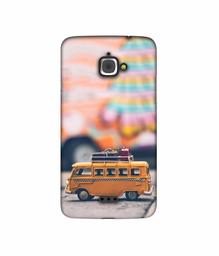 Amazon Brand - Solimo Designer Toy Bus 3D Printed Hard Back Case Mobile Cover for InFocus M350