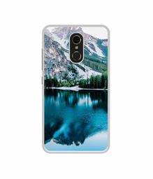 Amazon Brand - Solimo Designer Lake Mountain UV Printed Soft Back Case Mobile Cover for Itel S41