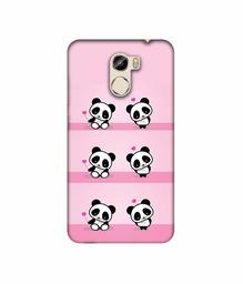 Amazon Brand - Solimo Designer Panda Pattern 3D Printed Hard Back Case Mobile Cover for Gionee X1