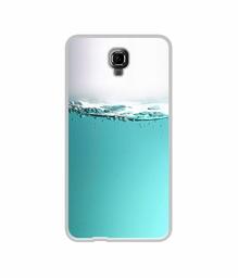 Amazon Brand - Solimo Designer Half Fill UV Printed Soft Back Case Mobile Cover for Intex Aqua S3