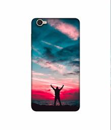 Amazon Brand - Solimo Designer Nature Painting 3D Printed Hard Back Case Mobile Cover for Vivo Y55L