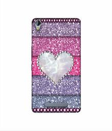 Amazon Brand - Solimo Designer Stone Heart 3D Printed Hard Back Case Mobile Cover for Micromax Canvas Juice 3Plus Q394