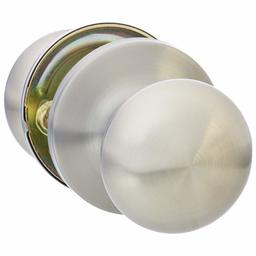 AmazonBasics Door Knobs - Round AB-DH541-SN 1