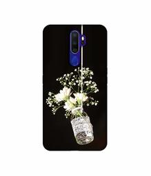 Amazon Brand - Solimo Designer Hanging Flowerpot 3D Printed Hard Back Case Mobile Cover for Oppo A9 (2020)