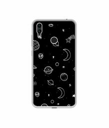 Amazon Brand - Solimo Designer Solar System UV Printed Soft Back Case Mobile Cover for Huawei Honor 8C