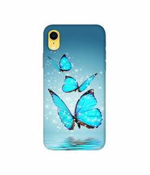 Amazon Brand - Solimo Designer Flying Butterflies 3D Printed Hard Back Case Mobile Cover for Apple iPhone XR