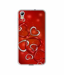 Amazon Brand - Solimo Designer Hearts UV Printed Soft Back Case Mobile Cover for Techno i3