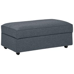 Amazon Brand – Stone & Beam Stella Storage Ottoman on Wheels, 47