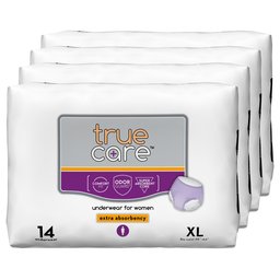 True Care Incontinentieondergoed, voor dames, extra absorberend, X-Large