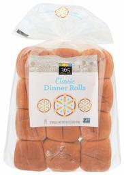 365 Everyday Value, Rolls Dinner Classic 12 Count, 16 Ounce