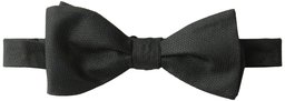 Buttoned Down 100% Silk Self Bow Tie Ties, Nero (Solid Black), Unica (Taglia Produttore:)