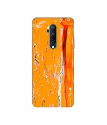 Amazon Brand - Solimo Designer Gold Yellow Paint 3D Printed Hard Back Case Mobile Cover for OnePlus 7T Pro