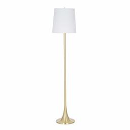 Amazon Brand – Rivet Contemporary Standing Floor Lamp with LED Light Bulb, 58.5