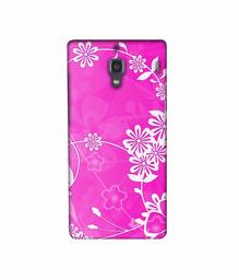 Amazon Brand - Solimo Designer Flower Pattern 3D Printed Hard Back Case Mobile Cover for Xiaomi Redmi 1S