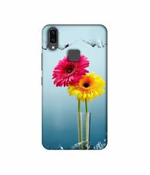 Amazon Brand - Solimo Designer Sun Flower 3D Printed Hard Back Case Mobile Cover for Vivo V9 / V9 Pro