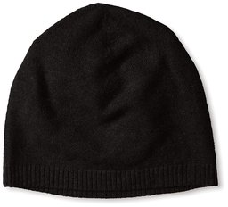 Thirty Five Kent Men's Cashmere Skull Cap Hat, Black