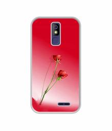 Amazon Brand - Solimo Designer Red Roses UV Printed Soft Back Case Mobile Cover for Panasonic P100