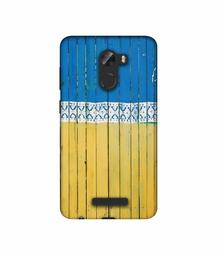 Amazon Brand - Solimo Designer Wooden Pattern 3D Printed Hard Back Case Mobile Cover for Gionee A1 Lite