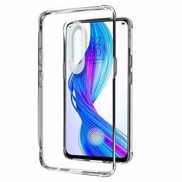 Amazon Brand - Solimo Mobile Cover (Soft & Flexible Back case) for Realme X (Transparent)