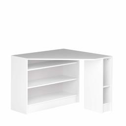 Marca Amazon - Movian Cabriel - Escritorio esquinero, 94 x 94 x 74.1 cm (largo x ancho x alto), blanco