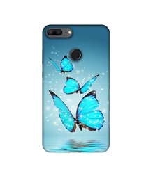 Amazon Brand - Solimo Designer Flying Butterflies UV Printed Soft Back Case Mobile Cover for Huawei Honor 9 Lite