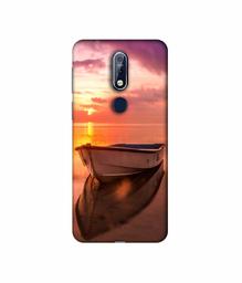 Amazon Brand - Solimo Designer Boat 3D Printed Hard Back Case Mobile Cover for Nokia 7.1