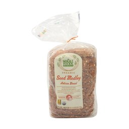 Whole Foods Market, Seed Medly Artisan Bread (17 Slices), 26 Ounce