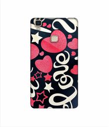 Amazon Brand - Solimo Designer Love You 3D Printed Hard Back Case Mobile Cover for Vivo V3 Max