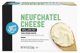 Amazon Brand - Happy Belly Neufchatel Cheese, 8 Ounce