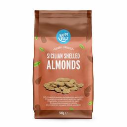 Amazon Marke: Happy Belly Sicilian Almonds 4x500g