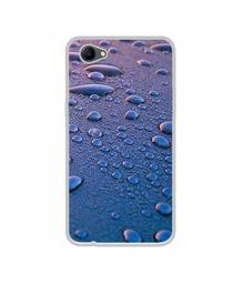 Amazon Brand - Solimo Designer Water Drops UV Printed Soft Back Case Mobile Cover for Oppo A3