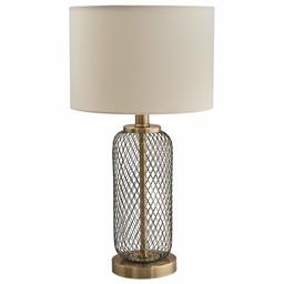 Stone & Beam Modern Mesh Table Lamp, 19