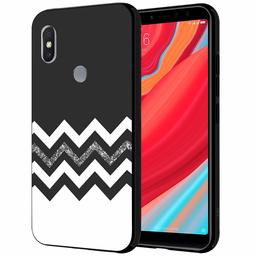 Amazon Brand - Solimo Designer Black & White Printed Hard Back Case Mobile Cover for Xiaomi Redmi Y2 (D1142)