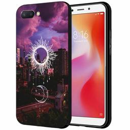 Amazon Brand - Solimo Designer Sun & Moon Printed Hard Back Case Mobile Cover for Xiaomi Redmi 6A (D1286)