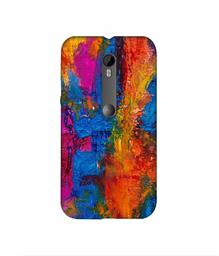 Amazon Brand - Solimo Designer Dark Multicolor Canvas 3D Printed Hard Back Case Mobile Cover for Motorola Moto G 3rd Generation