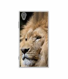 Amazon Brand - Solimo Designer Lion UV Printed Soft Back Case Mobile Cover for Sony Xperia XA1 Plus