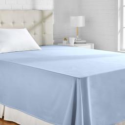 AmazonBasics 400TC Cotton Sateen Wrinkle Free Flat Sheet