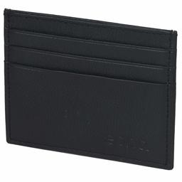 Eono by Amazon Portafoglio multi slim per carte di credito per uomo e donna con 1 scomparto per banconote (Nappa nera)