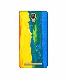 Amazon Brand - Solimo Designer Multicolor Line Color On Canvas 3D Printed Hard Back Case Mobile Cover for Gionee Marathon M5 Plus