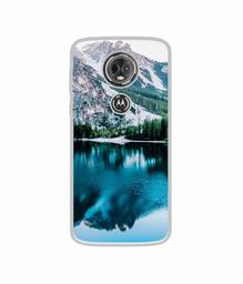 Amazon Brand - Solimo Designer Lake Mountain UV Printed Soft Back Case Mobile Cover for Motorola Moto E5 Plus