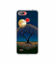 Amazon Brand - Solimo Designer Dark Night View UV Printed Soft Back Case Mobile Cover for Itel A46