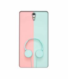 Amazon Brand - Solimo Designer Head Phone 3D Printed Hard Back Case Mobile Cover for Sony Xperia C5 Ultra Dual