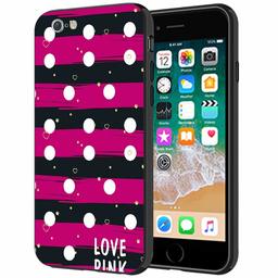 Amazon Brand - Solimo Designer Love Pink Printed Hard Back Case Mobile Cover for Apple iPhone 8/7 (D1195)